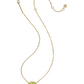 Elisa Luxe Short Pendant Necklace