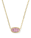 Elisa Luxe Short Pendant Necklace