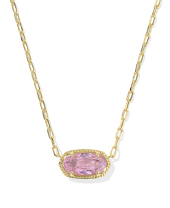 Elisa Luxe Short Pendant Necklace