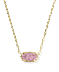 Elisa Luxe Short Pendant Necklace