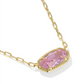 Elisa Luxe Short Pendant Necklace