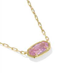 Elisa Luxe Short Pendant Necklace
