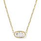 Elisa Luxe Short Pendant Necklace