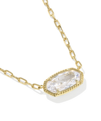 Elisa Luxe Short Pendant Necklace