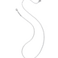 Elisa Pave Frame Short Pendant Necklace
