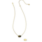 Elisa Riveted Short Pendant Necklace