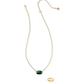 Elisa Riveted Short Pendant Necklace