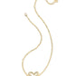Emery Heart Short Pendant Necklace