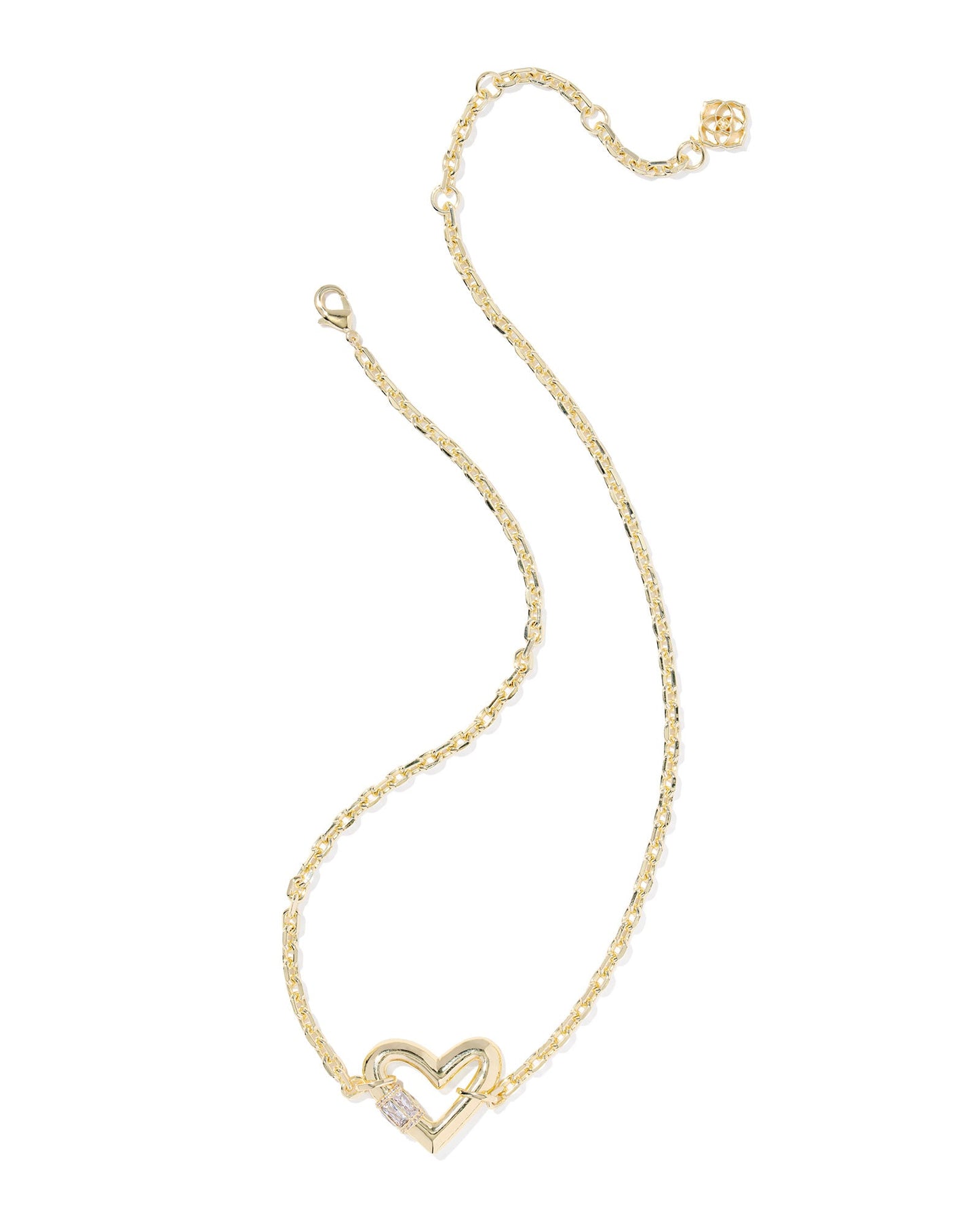 Emery Heart Short Pendant Necklace