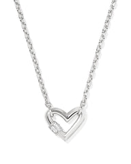 Emery Heart Short Pendant Necklace