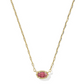 Mini Elisa Luxe Short Pendant Necklace