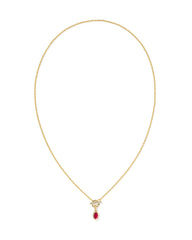 Mini Elisa Toggle Short Pendant Necklace