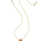 Pumpkin Short Pendant Necklace