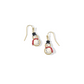 Snowman Drop Earrings