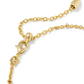 Tiger Striped Elaina Delicate Chain Bracelet