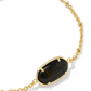 Tiger Striped Elaina Delicate Chain Bracelet