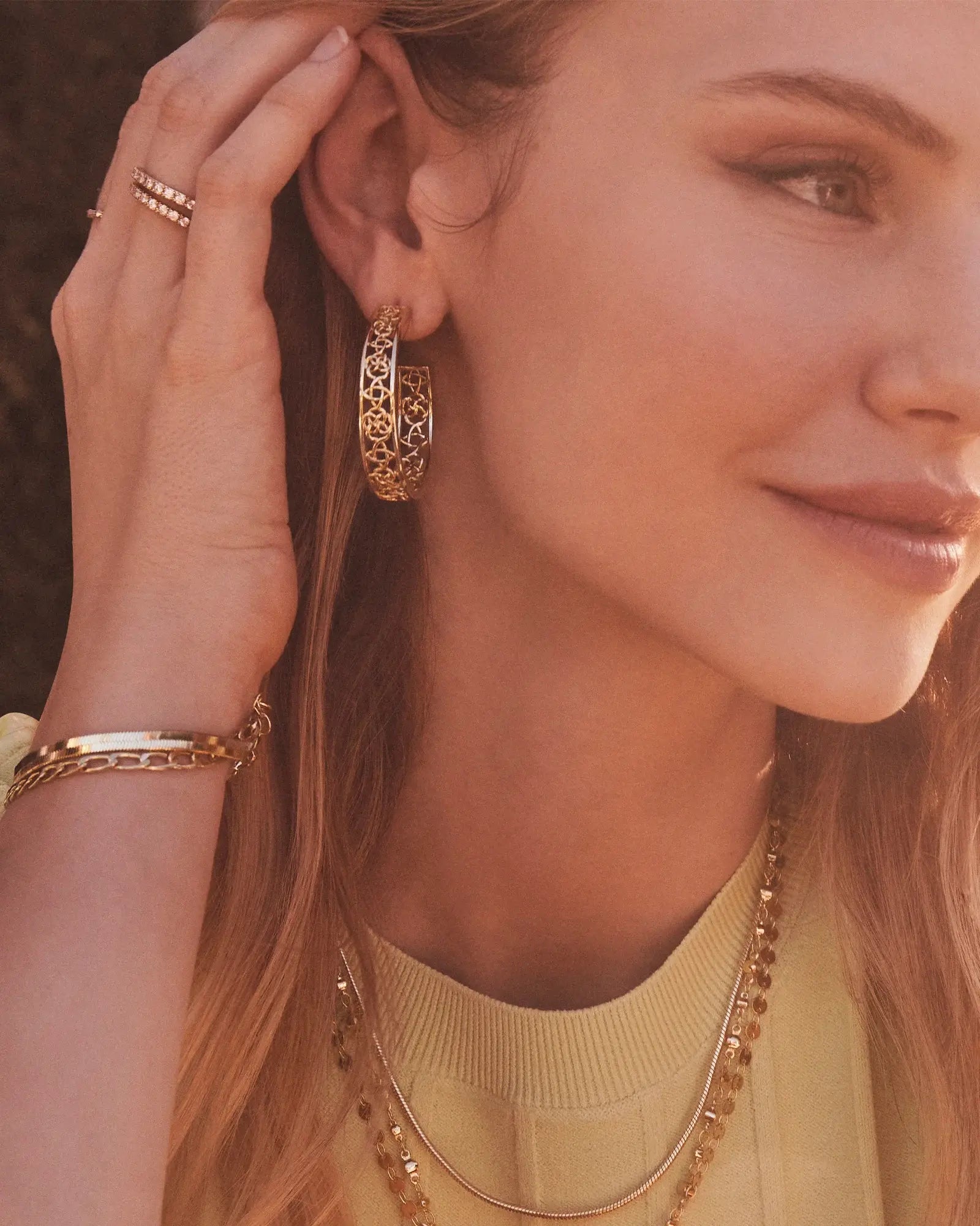 Kendra Scott Kelly Hoop Earrings