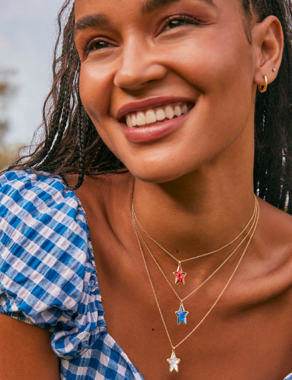 Ada Star Short Pendant Necklace