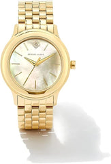Kendra Scott Alex 35Mm Watch Gold Ivory Mother of Pearl