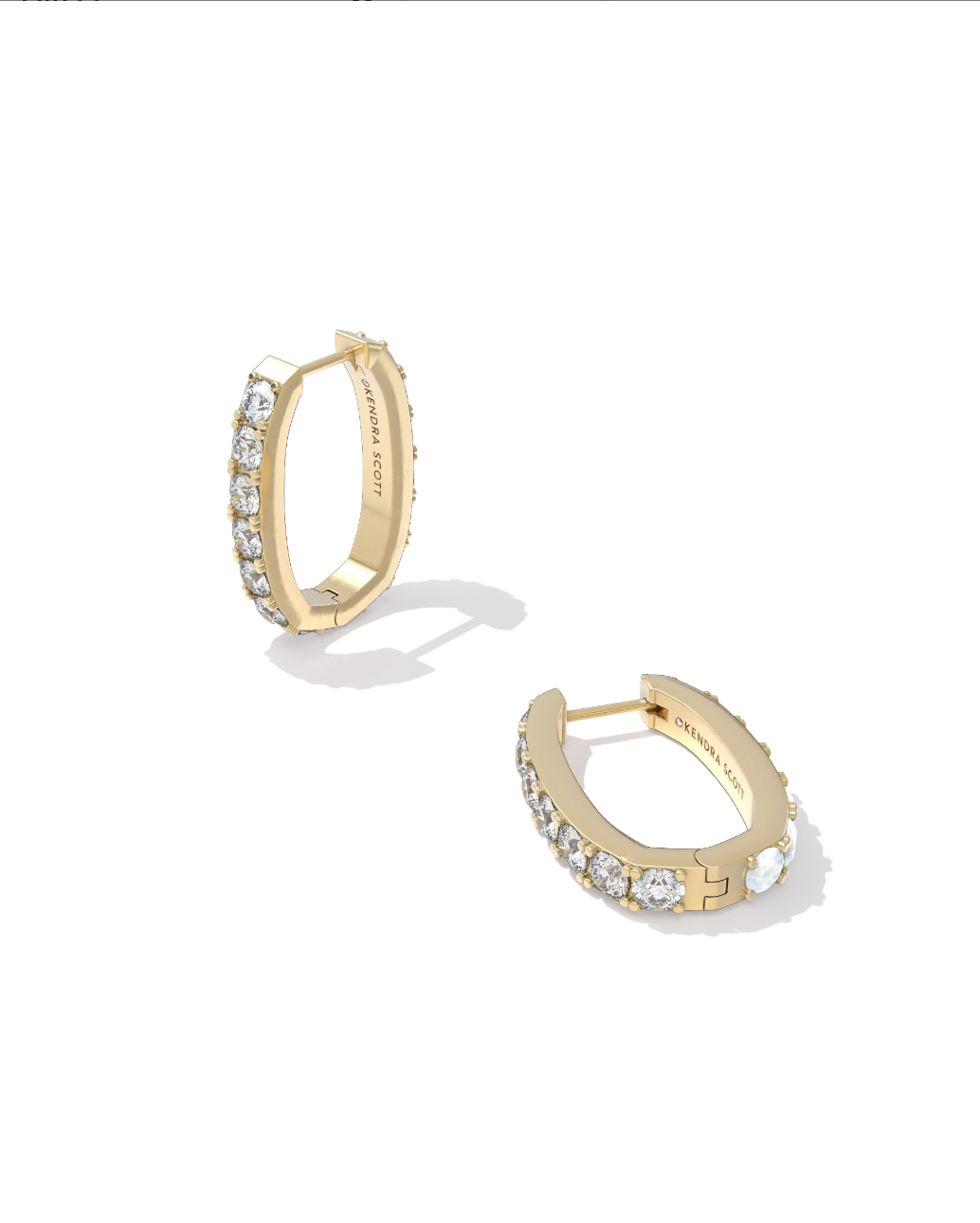 Kendra Scott Chandler Hoop Earrings - Gold