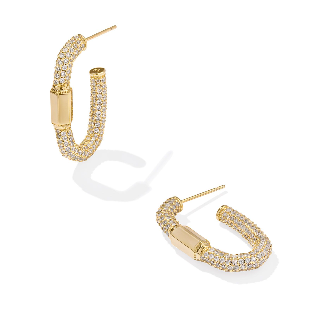 Gold Emery Hoop Earrings from Kendra Scott.