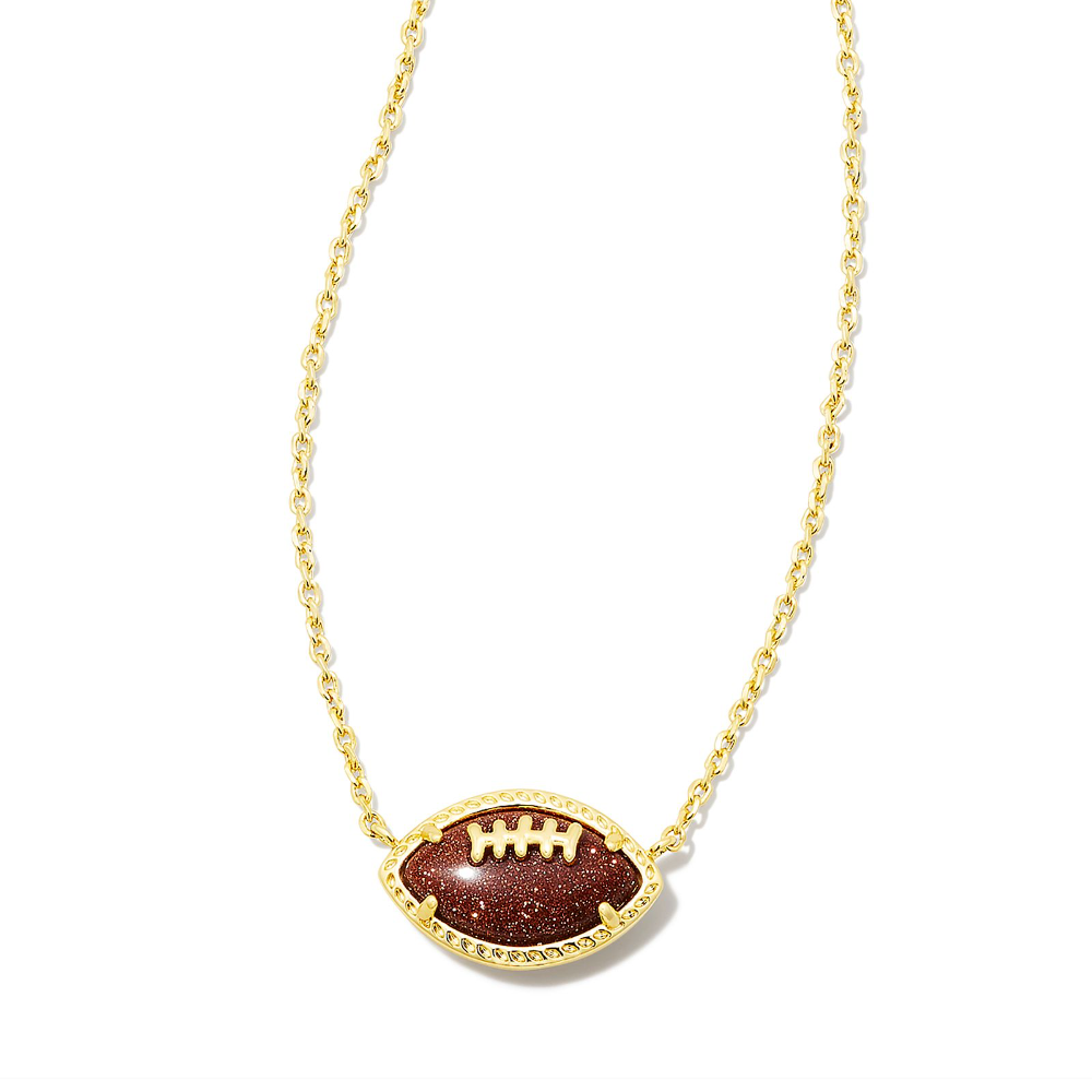 Football Short Pendant Necklace