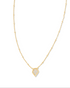 Kendra Scott Framed Tess Satellite Short Pendant Necklace - Gold
