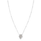 Kendra Scott Framed Tess Satellite Short Pendant Necklace - Silver