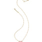 Haley Bow Short Pendant Necklace