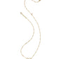 Haley Bow Short Pendant Necklace