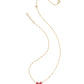 Haley Bow Short Pendant Necklace