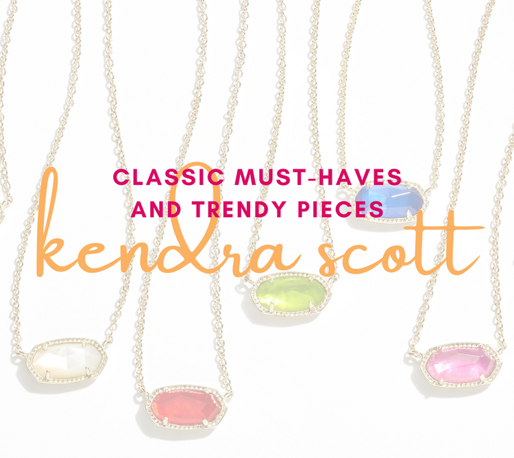 Shop must-have and trendy jewelry from Kendra Scott at Occasionally Yours Gifts.
