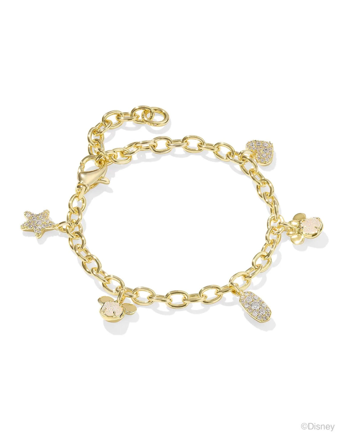 Mickey Minnie Charm Bracelet