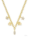 Mickey Minnie Charm Necklace