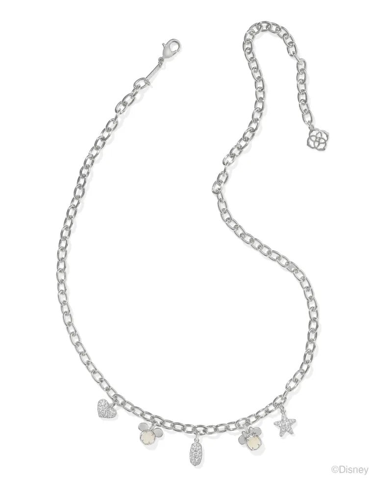 Mickey Minnie Charm Necklace