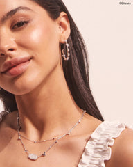 Mickey Minnie Mouse Hoop Earrings