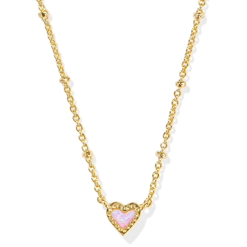 Mini Ari Heart Satellite Short Pendant Necklace