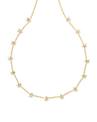 Sierra Star Strand Necklace in gold.