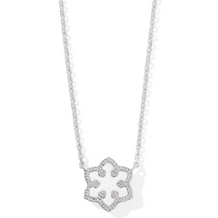 Snowflake Short Pendant Necklace