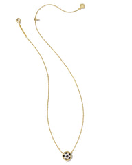 Kendra Scott Soccer Short Pendant Necklace - Gold