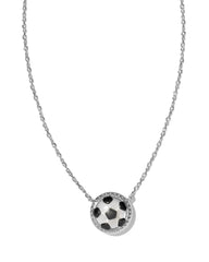 Kendra Scott Soccer Short Pendant Necklace - Silver