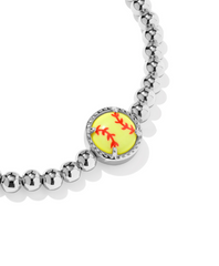 Softball Stretch Bracelet