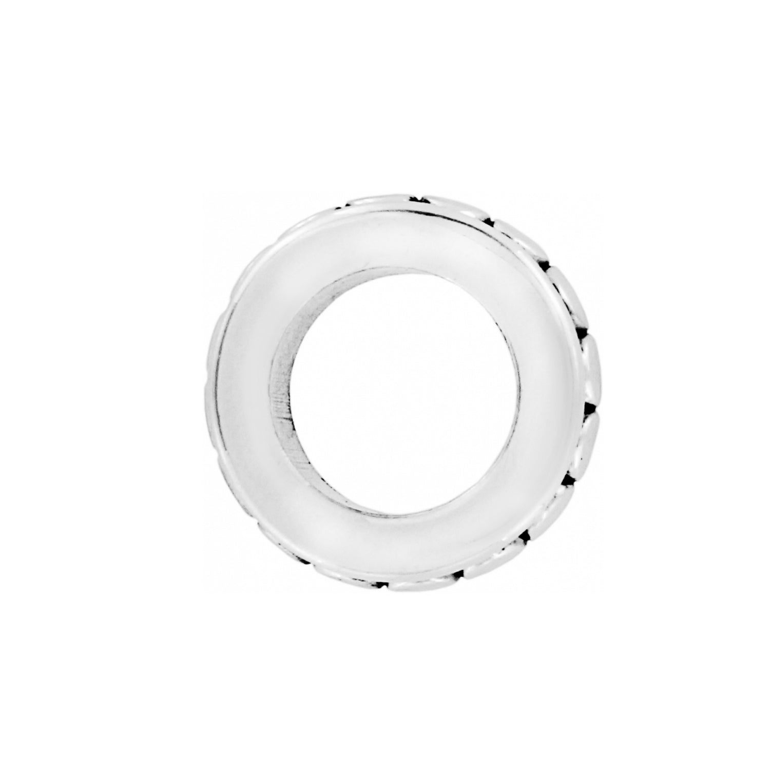 Bali Silver Spacer Side View