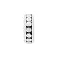 Bali Silver Spacer Front View