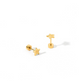Screwback Stud Earrings - Lennon Star