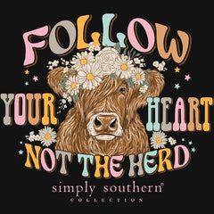 Follow Your Heart Long Sleeve - Simply Southern