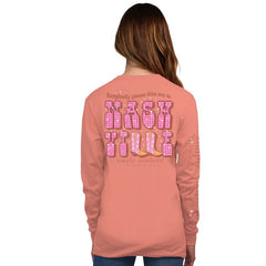 Nashville Boots Long Sleeve - Simply Southern