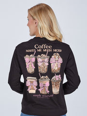 Coffee Long Sleeve Tee