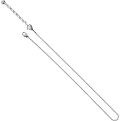 Vivi Delicate Short Charm Necklace Length View