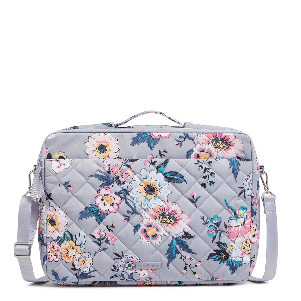 Vera Bradley Laptop Crossbody Workstation : Parisian Bouquet - Image 1